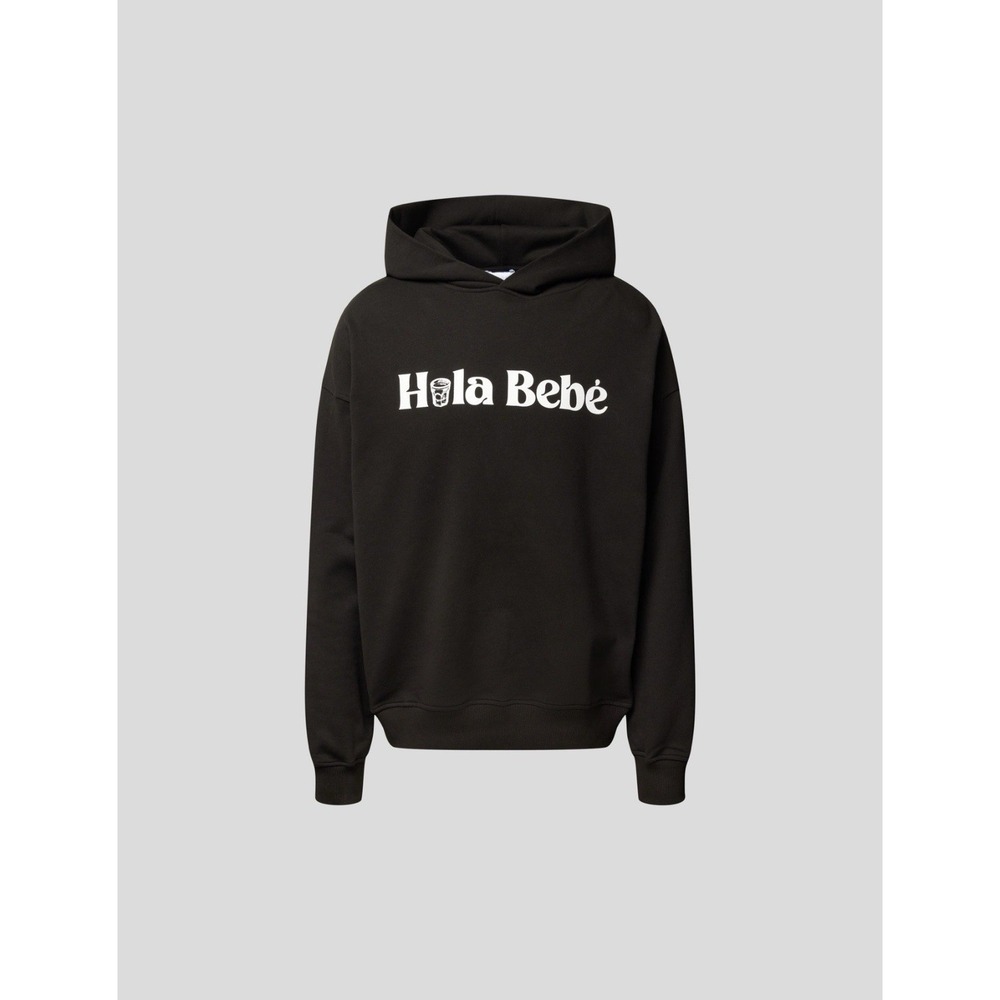 Blue Sky Inn Hola Bebe Embroidered Logo Hoodie Mens Size Large Oversized Fit